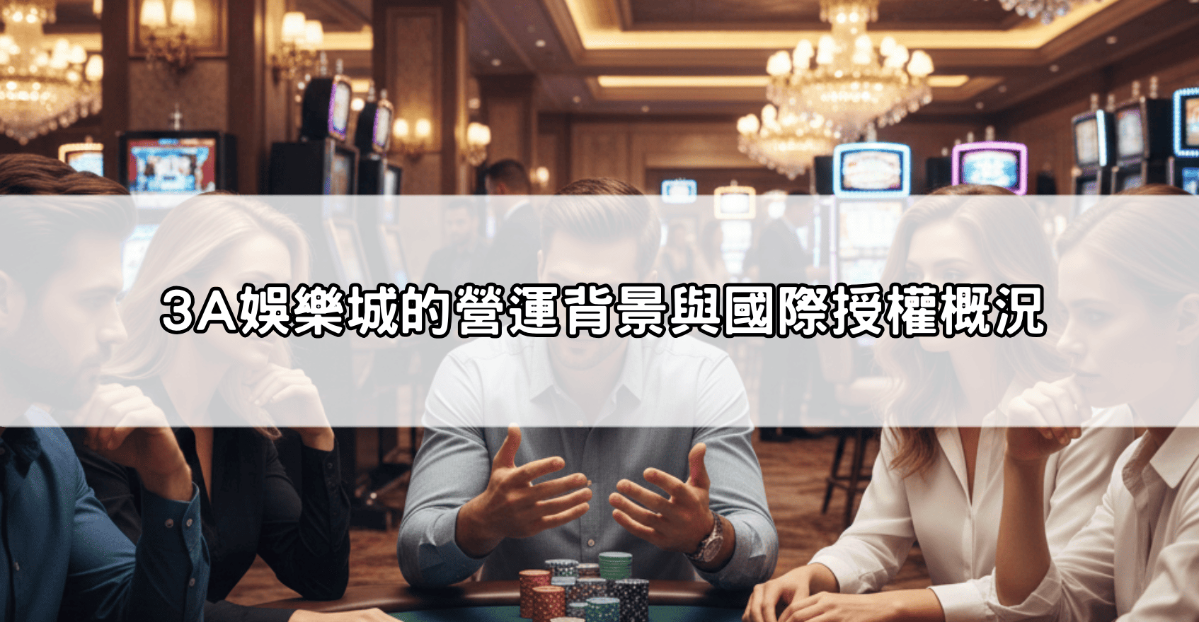 3A娛樂城的營運背景與國際授權概況